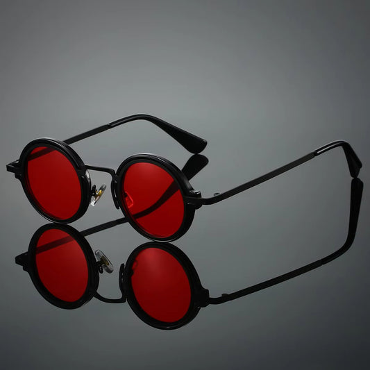 Enzo Vintage Round Sunglasses