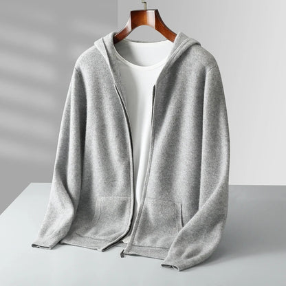 Cavani Cashmere Zip Hoodie