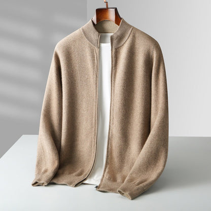 Palvani Cashmere Zip Cardigan