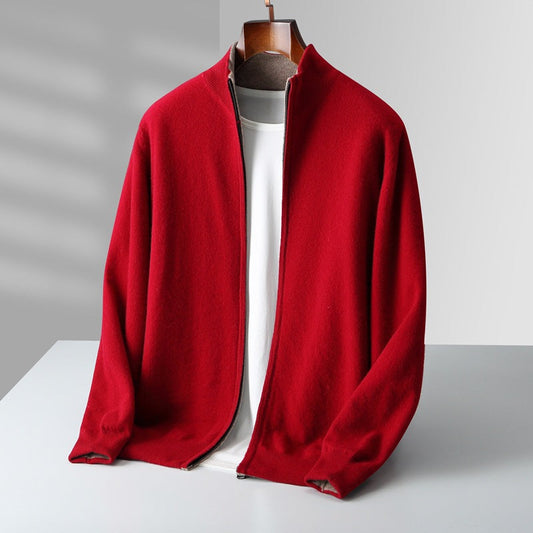 Palvani Cashmere Zip Cardigan