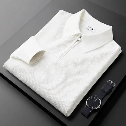 Elegant Men's Zip Sweater