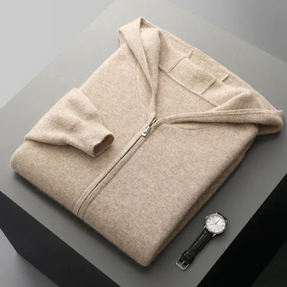 Cavani Cashmere Zip Hoodie