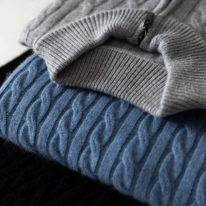 Savren Wool Quarter-Zip