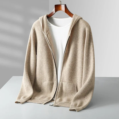 Cavani Cashmere Zip Hoodie