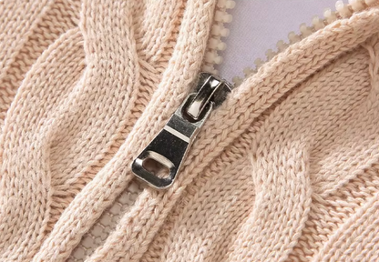 Arvane Half-Zip Cotton Sweater
