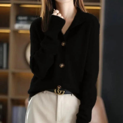 Cozy Luxe Buttoned Sweater