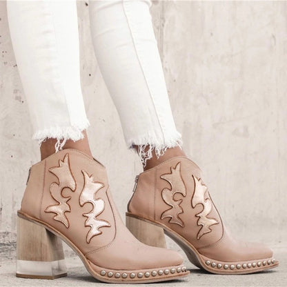 Marisol Studded Western Boots