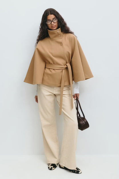 Aurelle Cape Coat