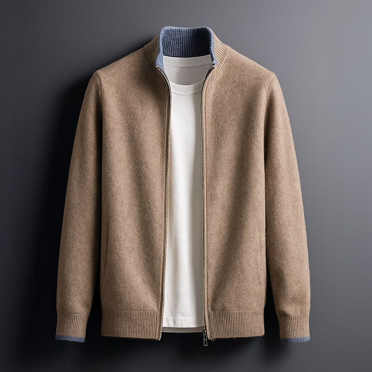 Alessio Zip Cardigan