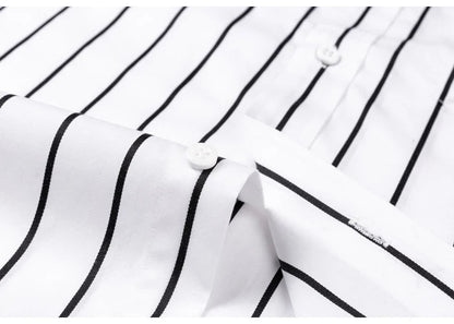 Elegant Striped Cotton Shirt