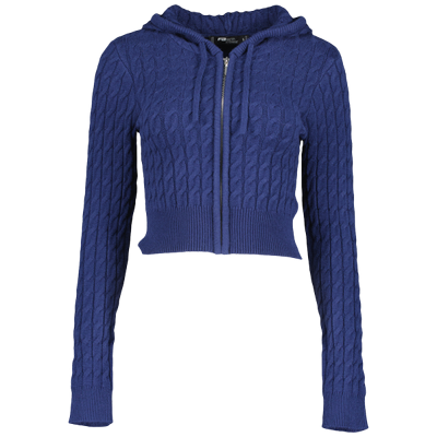 Midnight Cable Hoodie