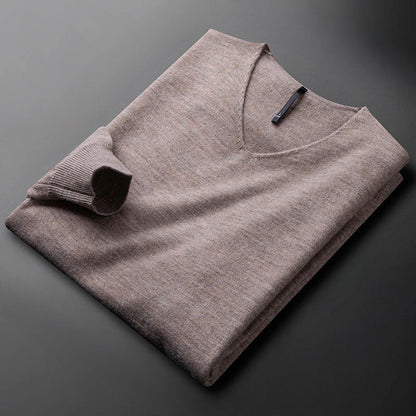 Alessio Wool-Cashmere V-Neck