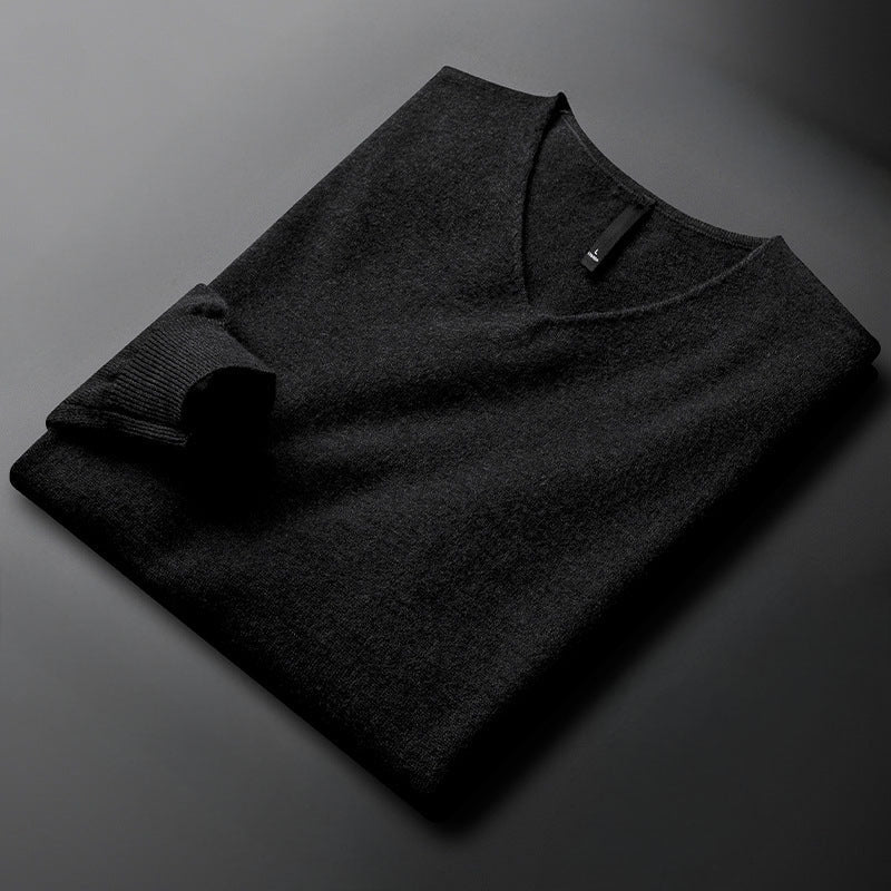 Alessio Wool-Cashmere V-Neck