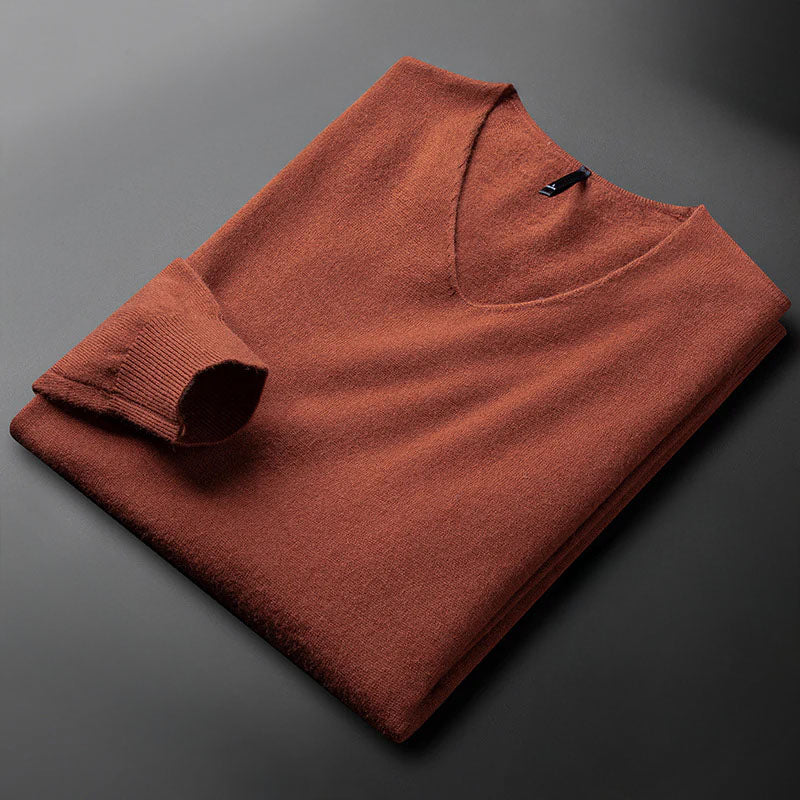 Alessio Wool-Cashmere V-Neck