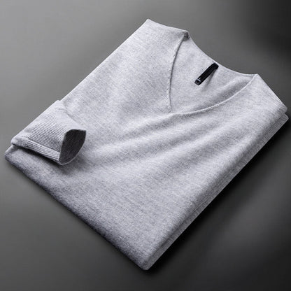 Alessio Wool-Cashmere V-Neck