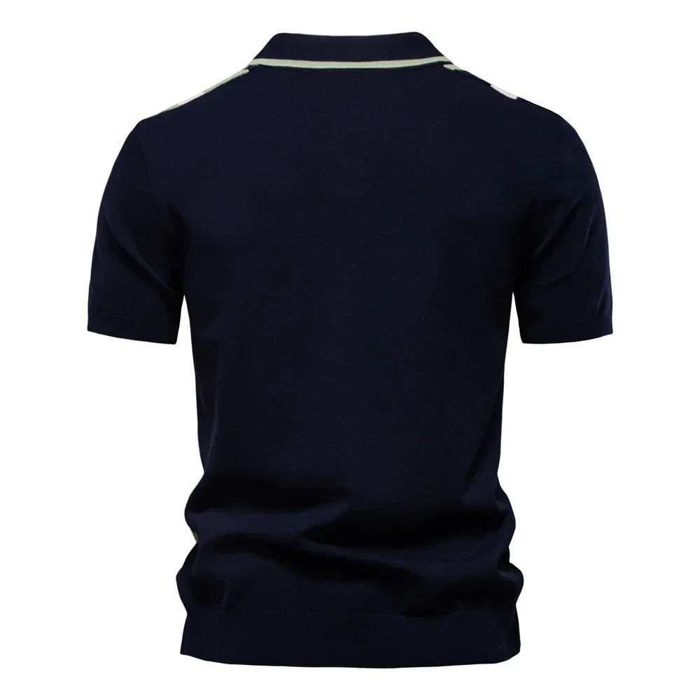 Knit Polo Shirt