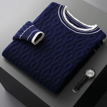 Ridgeknit Wool Sweater