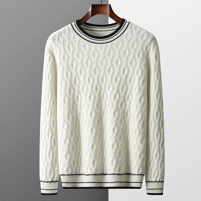 Ridgeknit Wool Sweater