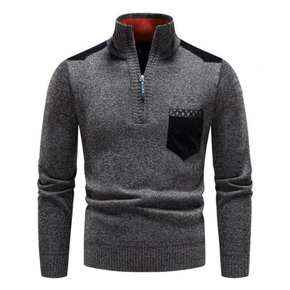 Wool Zip Sweater
