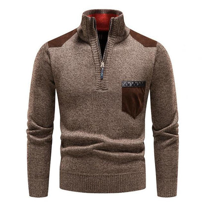 Wool Zip Sweater