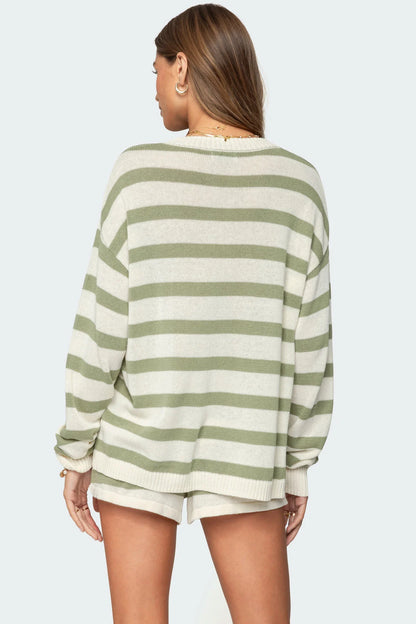 Olivia Knit Stripe Set