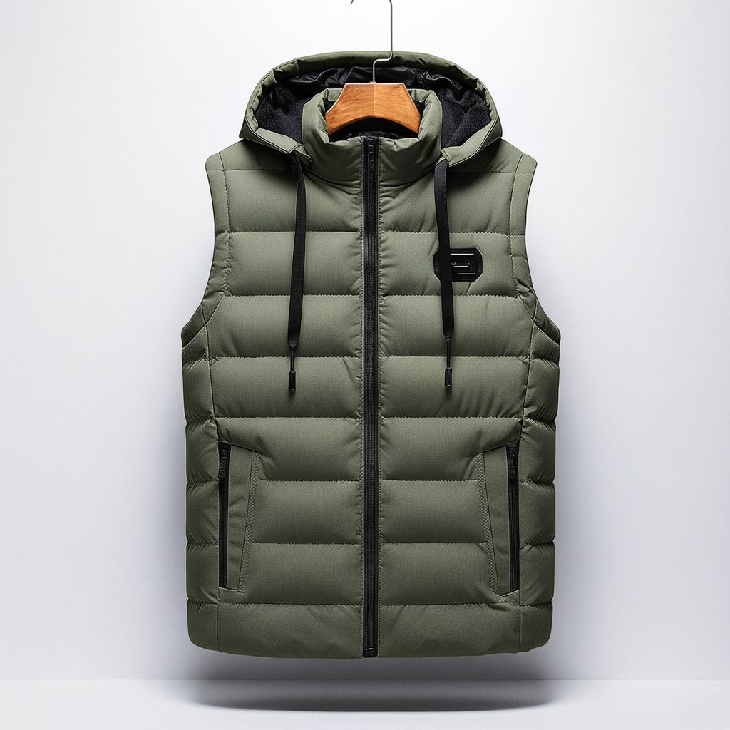 Dario Padded Hooded Vest